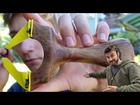 Видео: Изготовление рогатки для ловли марлинга | Стрельба