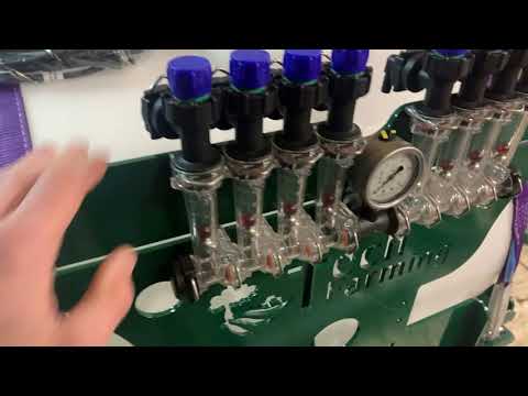 Видео: Комплект внесення РКД, КАС32  на КРН, версія з баком на 500 літрів