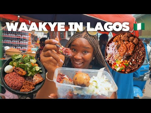 Видео: Я попробовал ганский ваакье в Лагосе, Нигерия 🇬🇭🇳🇬