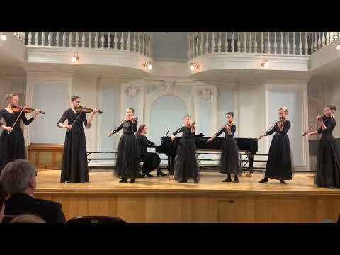 Видео: Ж.Металлиди "Элегия". Н.Рубинштейн "Прялка".