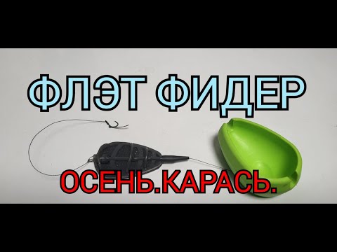 Видео: Флэт фидер  Осень  Карась