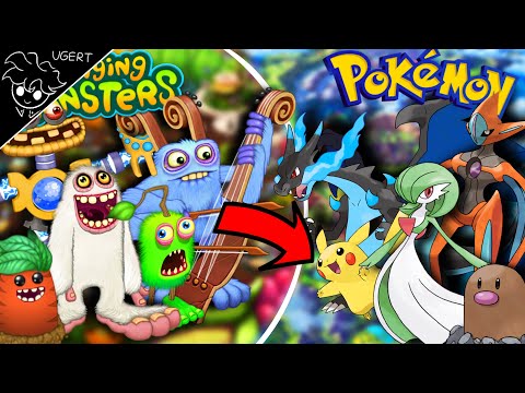 Видео: Монстры в мире покемонов | поменял все типы в мсм | my singing monsters | pokémon