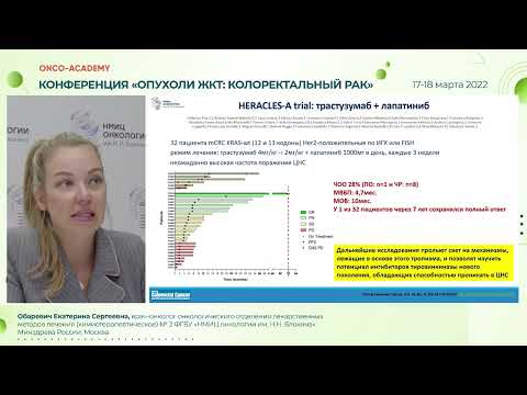 Видео: Варианты терапии отдельных подтипов опухолей. Обаревич Е.С.