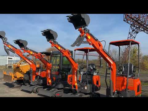 Видео: Тест драйв та ціни‼️на міні екскаватори «LeiTe»🔥VRM-Техніка