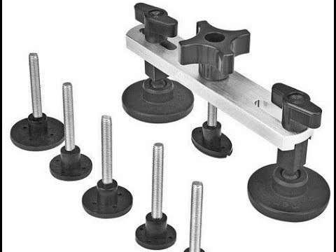 Видео: Инструмент для удаления вмятин без покраски. Удаляем вмятину.