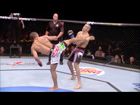 Видео: ТОП 10 нокаутов в истории легкого дивизиона UFC