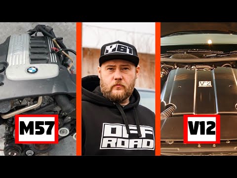 Видео: Установка М57 BMW и V12 TOYOTA в #Nissan #Patrol #Y61- Начало ч1.