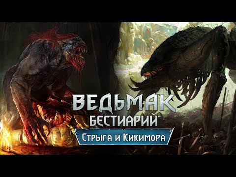 Видео: The Witchеr 3. Бестиарий. Стрыга и Кикимора