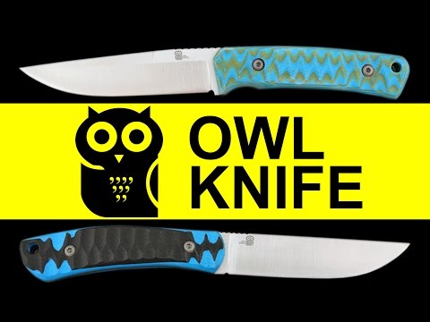 Видео: Ножи от OWL KNIFE на выставке «Клинок» весна – 2016