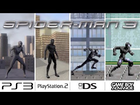 Видео: Сравнение всех версий игры Spider-Man 3