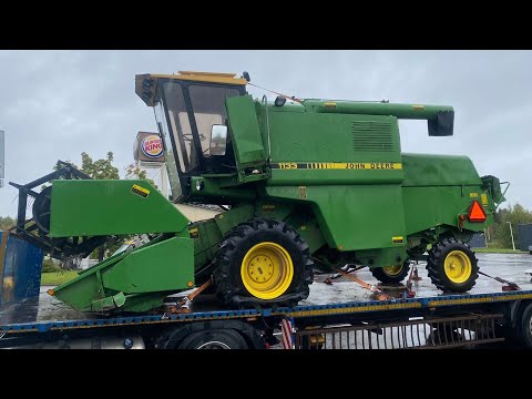 Видео: Вражаючий стан!John deere 1133. Комбайн як з музею!