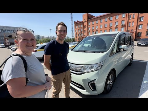 Видео: Не стал покупать авто с аукциона Японии HONDA STEPWAGON GE-X купил в Москве в наличии за 2.4 руб