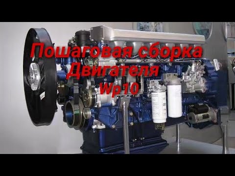 Видео: Пошаговая сборка двигателя wp10