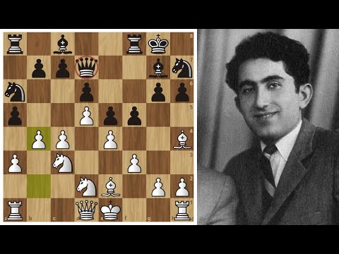Видео: Тигран Петросян коронной системой обыгрывает Лутикова! Шахматы.