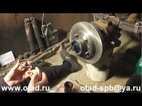 Видео: Установка передних дисковых тормозов на УАЗ ч1