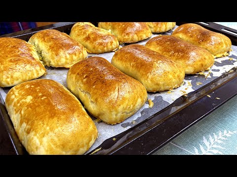 Видео: Духовые ПИРОЖКИ как ПУХ! Самый простой и удачный рецепт! По рецепту моей БАБУШКИ