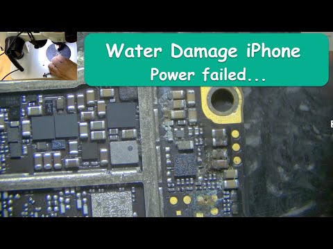 Видео: Процесс ремонта iPhone 7 Plus после попадания воды