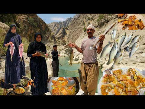 Видео: 🎣Традиционные методы кочевой рыбалки | Дикие горные реки | Жарка свежей рыбы на природе🍳