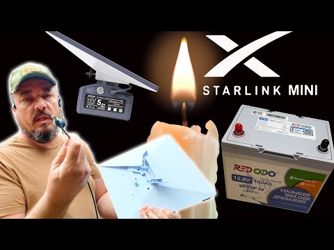 Видео: STARLINK MINI Подключение в БЛЭКАУТЕ в АВТОМОБИЛЕ в ЛЕСУ