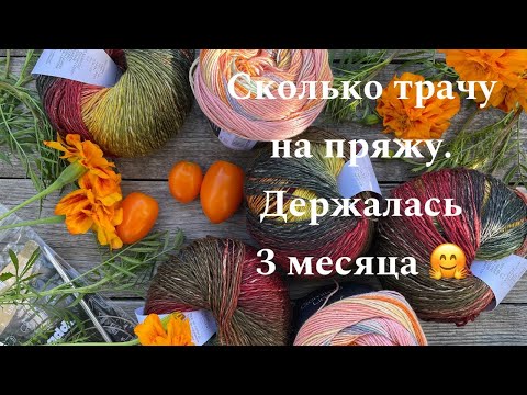 Видео: О тратах на пряжу. Зарок на 3 месяца удался! Грустинка...