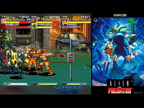 Видео: Alien vs. Predator (Аркада) - прохождение игры (3 игрока)