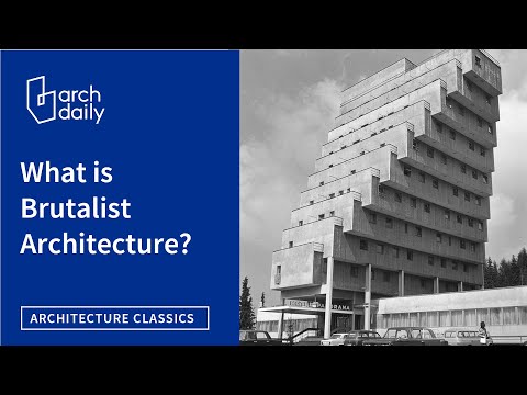 Видео: Что такое БРУТАЛИЗМ? | Архитектурная классика