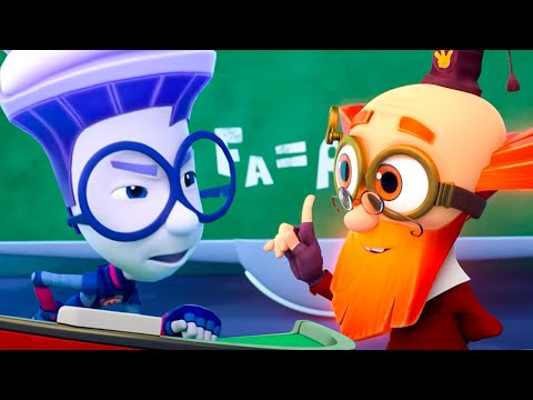 Видео: Учитель (Новая серия!) I Фиксики. Дай пять! Бонус — сборник серий о школе фиксиков!