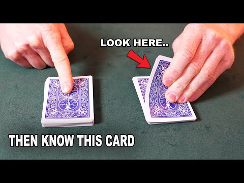 Видео: Этот карточный фокус ОЧЕНЬ ПРОСТОЙ! [Раскрыто]