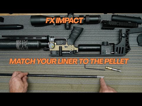 Видео: Обеспечение точности удара FX — подбор лайнера к пуле — ЧАСТЬ 1