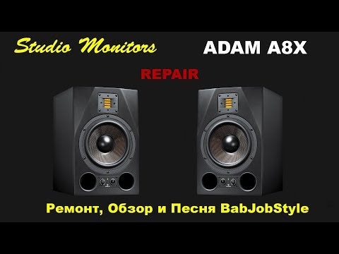 Видео: Студийные Мониторы ADAM A8X