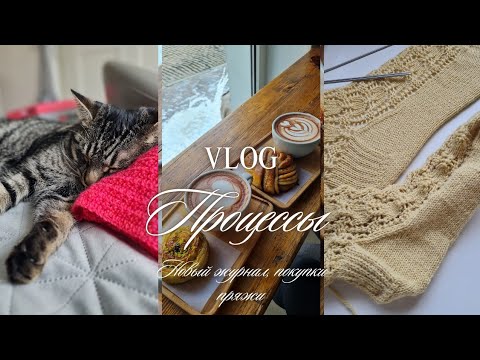 Видео: VLOG/ ПРОЦЕССЫ/ НОВЫЙ ЖУРНАЛ/ НОВАЯ ПРЯЖА/ СНИМАЮ МК НА НОСКИ