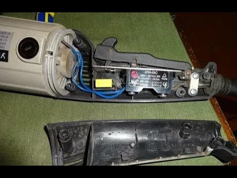 Видео: Замена кнопки пуска на УШМ (болгарке)