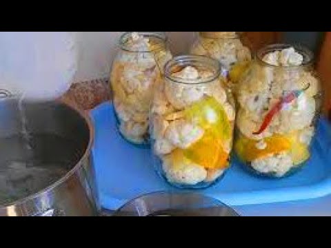Видео: МАРИНОВАННАЯ ЦВЕТНАЯ КАПУСТА КАК ГРИБЫ.