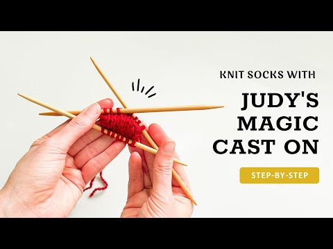Видео: Как связать волшебный слепок Джуди шаг за шагом — урок по вязанию