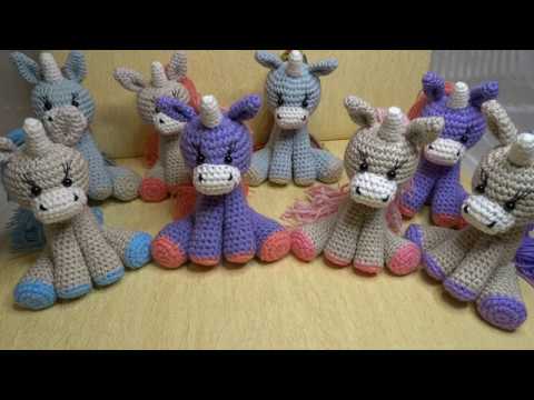 Видео: Полный МК  Вяжем Единорожка!!!