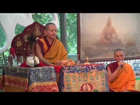 Видео: Кунделинг Ринпоче. Сутра «Сердце Арья Праджняпарамиты».Часть 2