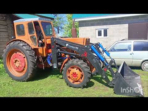 Видео: Трактор Т40 + КУН Торнадо 700.
