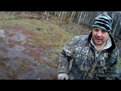 Видео: Вологодский вездеход, первый раз по весеннему болоту. Застряли в первой луже.