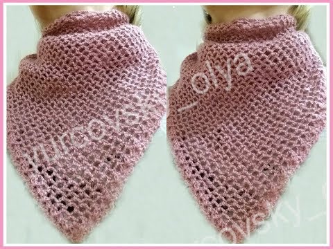 Видео: Как связать очень простой бактус для новичков