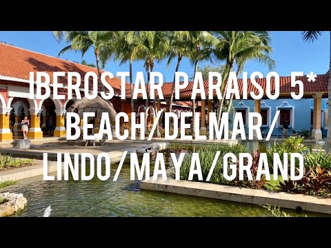 Видео: Мексика! Отели Iberostar Paraiso 5* Beach/Delmar/Lindo/Maya и Iberostar Paraiso Grand 5* (18+)