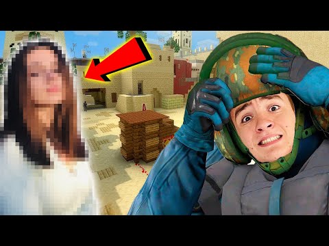 Видео: CS GO, НО Е МАЙНКРАФТ И ИГРАЯ С МОМИЧЕ!