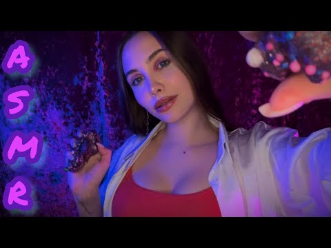 Видео: АСМР| Очищаем энергию свечой и делаем слайм😌