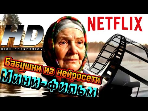 Видео: Нейро бабушки мини-фильм нейросеть. Ты не сможешь такое смотреть #фильм #бабушка #нейросеть #ии #ai