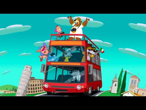 Видео: 🐻👱‍♀️ Маша и Медведь - 🔎 Исследуем мир! 🌍🗺️ 🇮🇹 Там все любят петь! 🍕🇫🇷 Последний писк моды 🥖