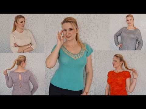 Видео: Мои вязаные удачные плечевые изделия