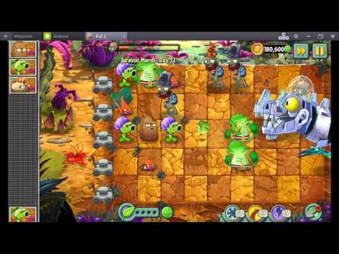 Видео: Растения против Зомби 2 JURASSIC MARSH - ЗОМБОСС #120