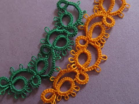 Видео: Фриволитэ иглой.Бордюрчик( для начинающих).