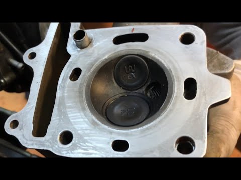 Видео: Двигатель rebuild kymco / malagutti 150 cc водяное охлаждение