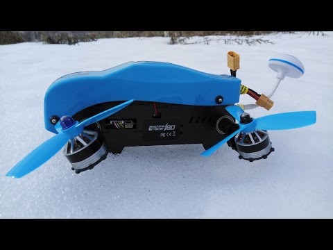 Видео: Наклон роторов сервой ... это круто? ... Летаем на Eachine Racer 180