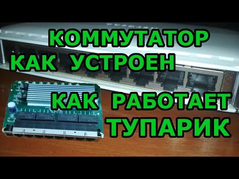 Видео: Неуправляемый коммутатор, он же тупарик: как устроен, как работает, зачем нужен. Тупой свитч.